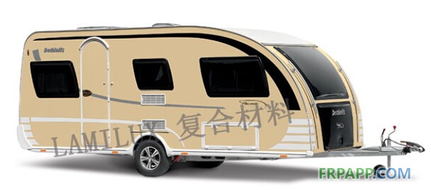 德國LAMILUX房車車身復合材料亮相房車展-復材應用網