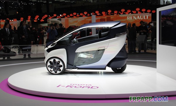 新一代代步工具：豐田i-Road三輪純電動(dòng)概念車