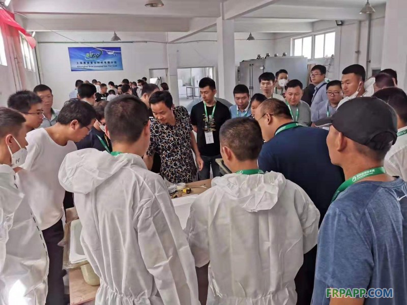 2019年復(fù)合材料RTM真空閉模工藝實踐操作培訓(xùn)班 實況掠影（9月6-8日）