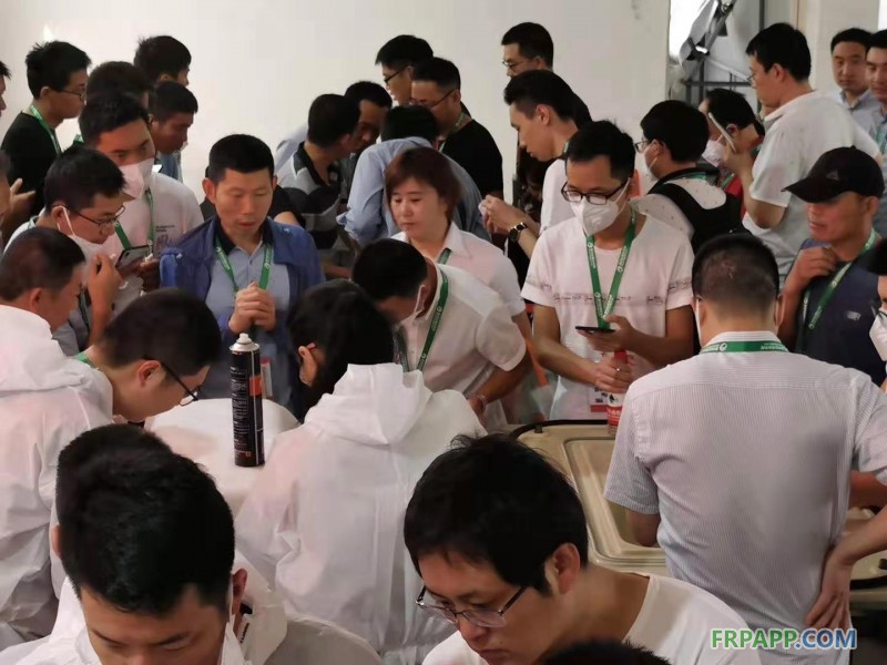 2019年復(fù)合材料RTM真空閉模工藝實踐操作培訓(xùn)班 實況掠影（9月6-8日）