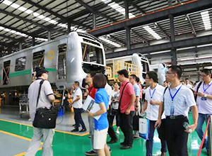 新筑軌道交通產業園參觀